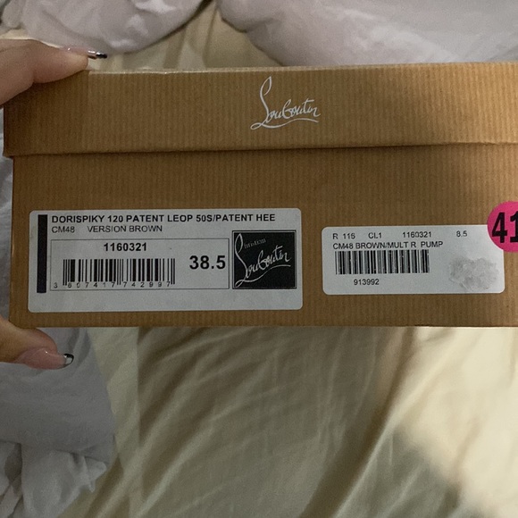 CHRISTIAN LOUBOUTIN leopard print spike pumps - Picture 8 of 8